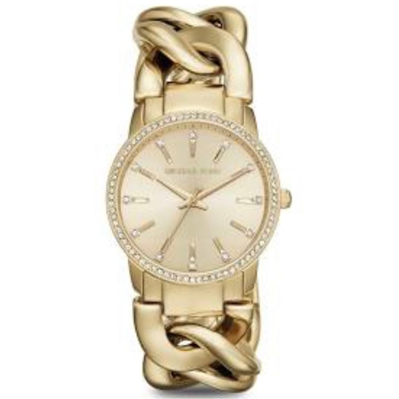 Michael Kors Jewelry - Michael Kors Gold chain bracelet watch